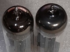 Matched Pair 6CA4 RCA same code NOS faded label Vacuum Tubes, B&K 747B Tested