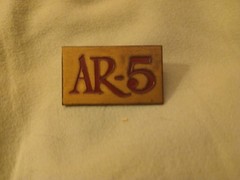 AR-5 Acoustic Research Speaker Badge Logo Emblem – Original