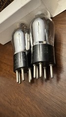 Wards Super Airline & Zenith Type 76 VT-76 ST Bottle Globes Matched Pair