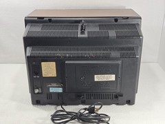 VTG Zenith SB1327W 13″ Color CRT TV System 3 Space Command Woodgrain Retro Gamin