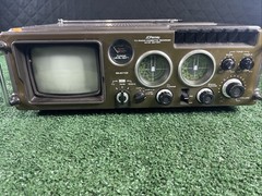Vintage 1978 JCPenney Solid State TV Raido/Cassette Recorder Tested Video Proof
