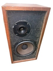 Acoustic Research AR-4x LOUDSPEAKERS Walnut Wood NICE! Tested