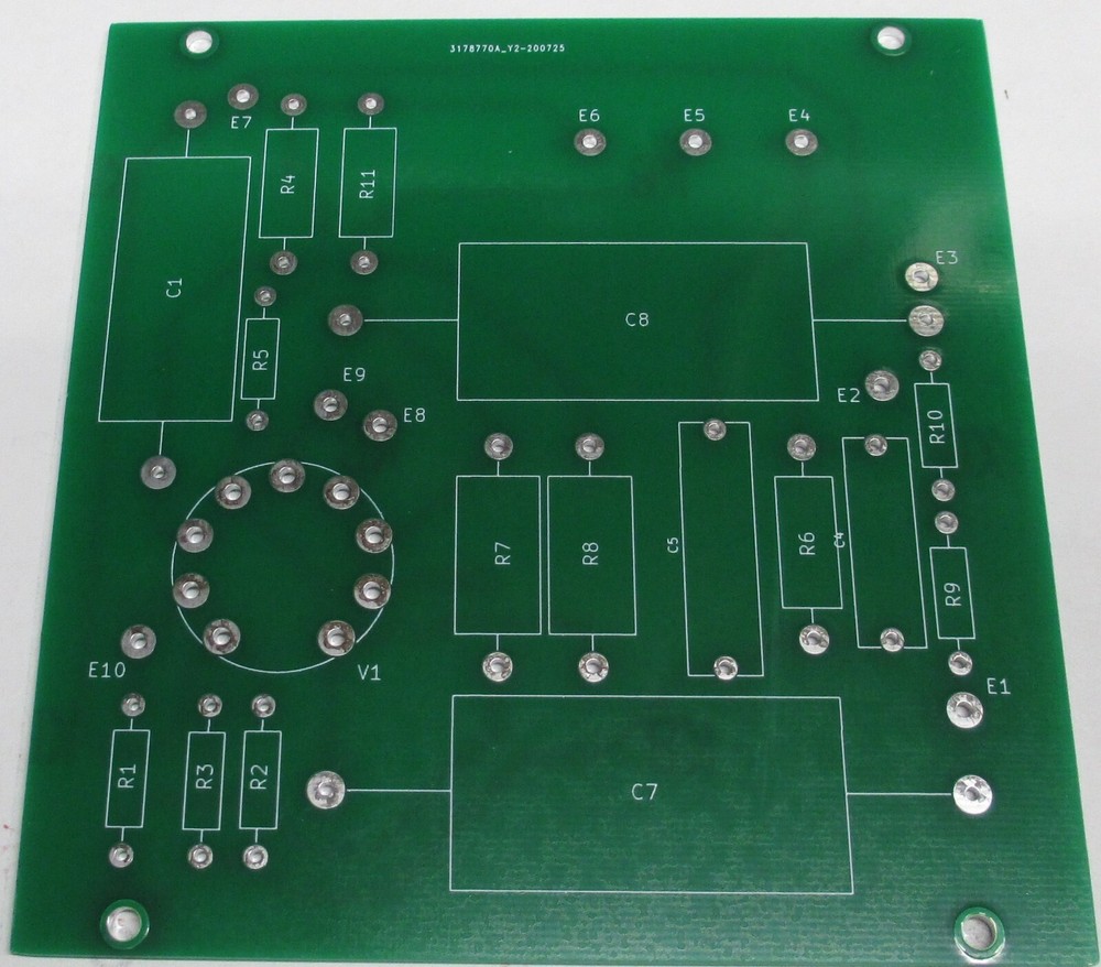 Dynaco Mark II early, wider printed circuit board Mark 2 MK II