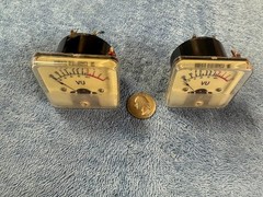 2 Roberts Light up 990 Akai M-7 reel reel tape recorder VU meters M-8 M-7 720