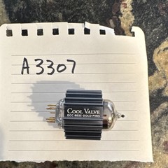 EAT A3307 ECC803S 12AX7 “Cool Valve” Gold Pins – Premium Preamp Tube