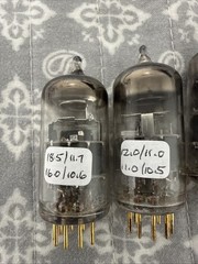 Mullard E88CC 6922 6DJ8 Gold Pins O Getter Excellent Tested Matched Pair