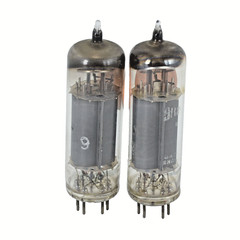 Pair Vintage Brimar England 7189 Vacuum Tubes TV-7 Tested As-Is 46 & 36