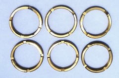 5935-00-376-9334 4-Pin Electrical Receptacle Connector (Lot of 6pcs)