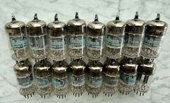 Pair of Vintage 1965 Japan 12AX7A for Baldwin Organs – TV-7 Test Strong