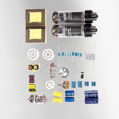 HiFi EL34 Vacuum Tube Amplifier Class A Single-ended Stereo Audio Amp DIY Kit