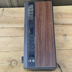 VTG SEARS LXI SERIES, Stereo Cassette AM/FM Clock Radio, Works!