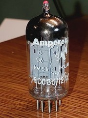 Amperex 12AX7/ECC83 Red Tip/Foil “D” Getter MaxiPreamp2/TV-7 tested (1) tube lot