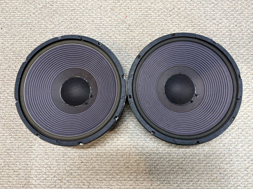 Altec 411-8A LF Newly Re-Coned 8 OHM 15″ Woofers! Only 4″ Voice Coil Altec Made!