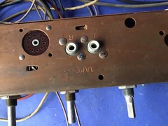 Old Unknown Maker Tube Preamp From Console ? Stereo Needs Restoration