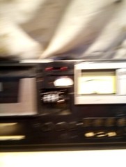 Sharp Rt 1157 Cassette Inner Face Assembly With Door And Vu Meters