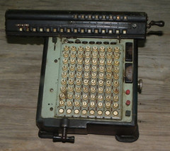 Vtg Monroe Electro-Mechanical High Speed Adding Calculator-Untested-Phillips 66