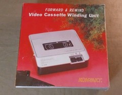 Kontakt K-999 Vintage Video Cassette Forward & Rewind Unit / Rewinder Tested!!!!