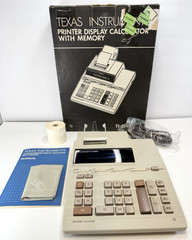 TEXAS INSTRUMENTS PRINTER DISPLAY CALCULATOR TI-5142 III – NEW OLD STOCK – MINT