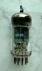 Pair of Vintage 1965 Japan 12AX7A for Baldwin Organs – TV-7 Test Strong