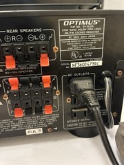 Optimus Professional Series modular component stereo system perfectly working.