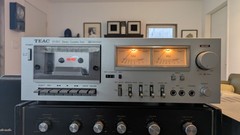 Vintage Teac CX-350 Cassette Deck for parts or repair *Powers On