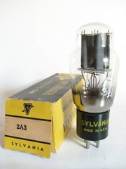 1950s Sylvania 2A3 Power Triode Tube – Hickok KS-15750-L1 tested