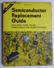 ARCHER Semiconductor Replacement Guide 1980 Edition w over 100K substitutions