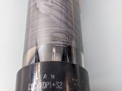 RARE RCA 3DP1+S2 3″ Round CRT Tube with NSEW Directional Markings