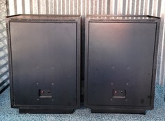 jbl l65 jubal Vintage speakers Very Nice Empty Cabinets With Crossovers 1 Serial