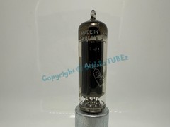 Amperex EZ81 Bugle Boy Top “D” Getter TESTS NOS on AT1000 6CA4