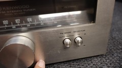 Kenwood KT-5500 AM/FM Stereo Tuner – For Parts Or Repair