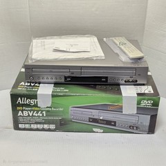 Allegro (by Zenith) ABV441 DVD Player VHS Recorder Combo w/ Remote – TESTED WORK