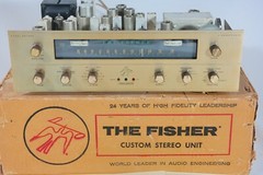 Fisher FM-1000 tube TUNER Pristine condition original BOX collectors piece *