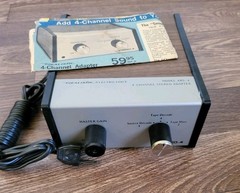 📻Vintage Realistic Model ARS-4 4 Channel Stereo Adapter WORKS📻