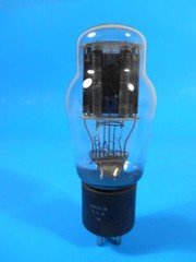 Single RCA 2A3 Black Plate Tube Tested