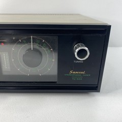 Vintage Sansui TU-555 AM/FM Solid State Stereo Tuner W/ Diagram Tested