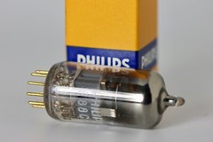 NOS 1968 PHILIPS AMPEREX HOLLAND E88CC 6922 MIRROR-MATCHED TUBE AMPLITREX TESTED