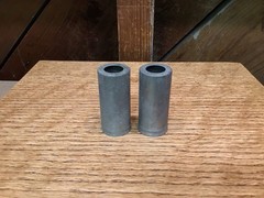 Two (2) Vacuum Tube Shields 7 Pin “Snap On” Style. 1 3/4″ x 7/8″ 6AU6 Size