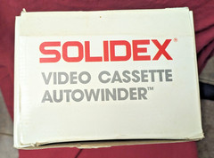 🚗 Vintage Solidex 1957 Chevy VHS Video Cassette Autowinder Red V1957AR NOS