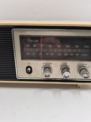 Vintage Panasonic RE-6283 FM AM Radio Tabletop Tested Works