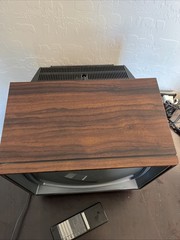 Zenith Space Command Color CRT TV SE1315W 13″ Color Retro Gaming Wood Grain
