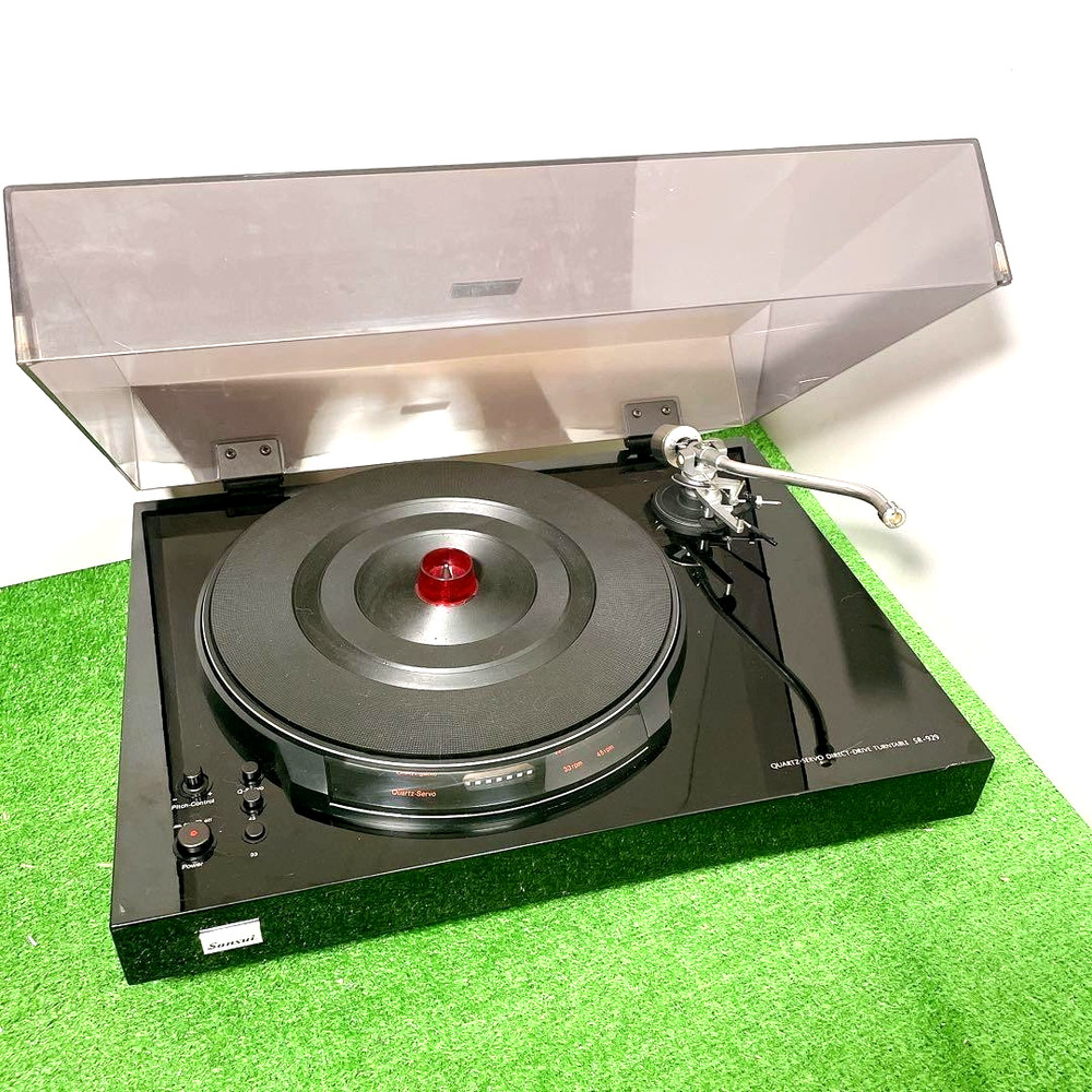 SANSUI SR 929 Turntable Record player Direct drive system vintage 1976 Japan