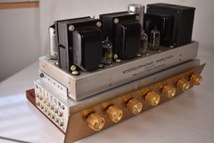 Vintage PILOT SA-232 EL84 Tube Power Amplifier & SP-210 Preamplifier -SERVICED-
