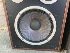 ZENITH ALLEGRO 4000 Walnut Wood Grain Home Floor Speakers