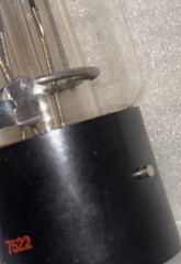 National Electronic Tubes Matched Pair Rectifiers NL-5558/FG32 7522 Vintage Rare