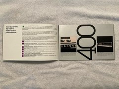 1985 Sony SL-HF600 Betamax Videocassette Recorders Advertising Catalog