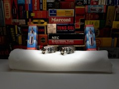 2x VintageNOS 1966 SameCode Telefunken◇DiamondGermany E88CC GoldPin/Rare BP Edtn