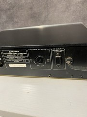 Vintage Pioneer SR-303 Stereo Reverberation Amplifier Silver Face Unit Time Port