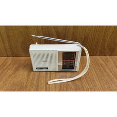 Panasonic RF-541 Vintage Portable AM FM Transistor Radio Off-White Japan MCM