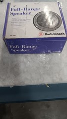 5 Inch Full Range Speaker Radio Shack New Old Stock 20 Watt